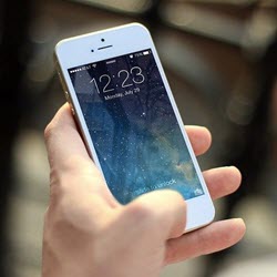 vergrendelingsscherm van een iphone
